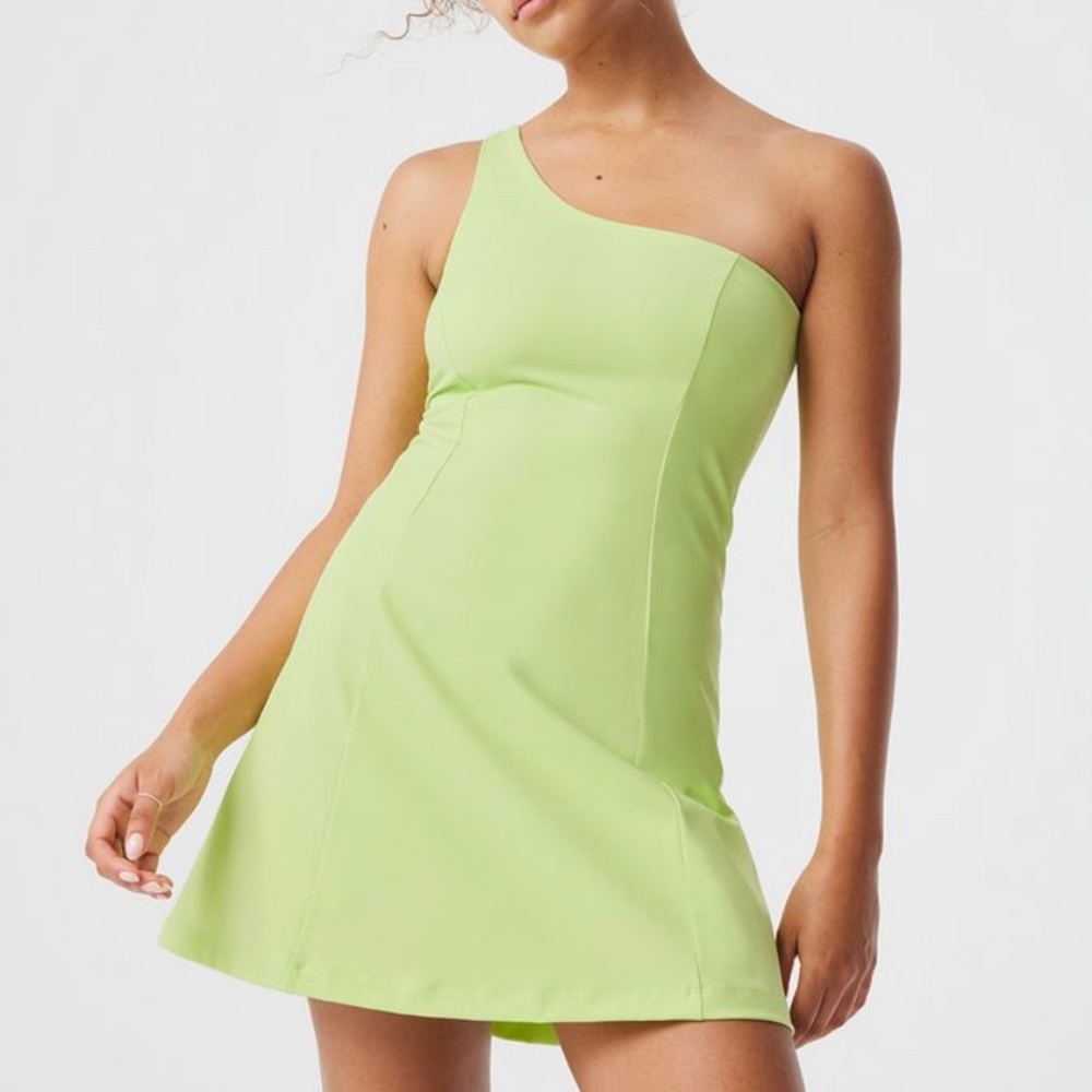 Outdoor Voices One Shoulder Dress